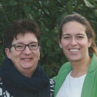 Mandy en Sylvia Oudendag