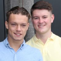 Sil Wartena en Stijn Harder